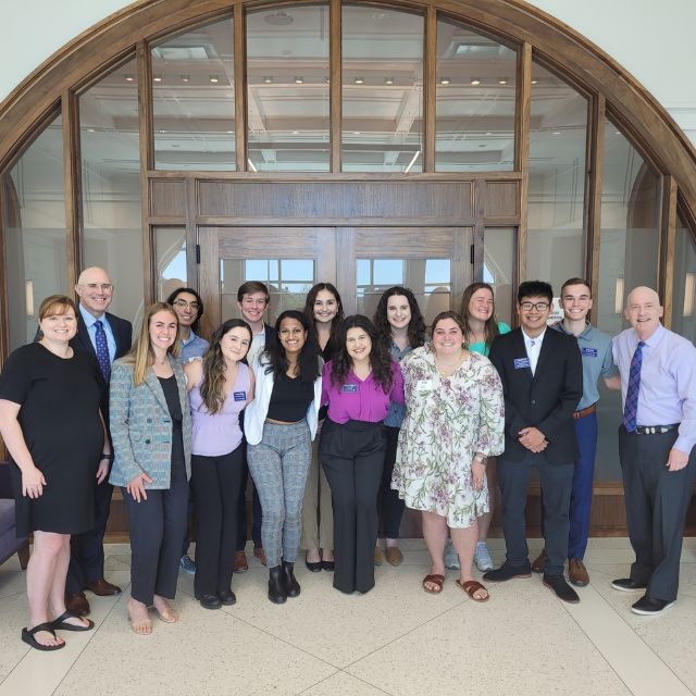 Honors Cabinet with Chancellor