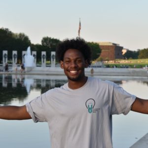 Honors graduate Alham (Ali) Carter, Executive Director & Co-Founder of Foundation for Liberating Minds